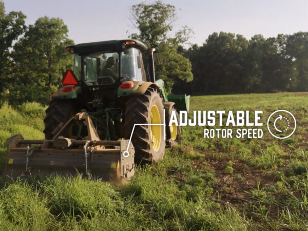 IronCraft VH-90 Tiller Adjustable Speed