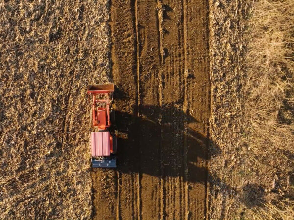 IronCraft VH-90 Tiller Overhead View