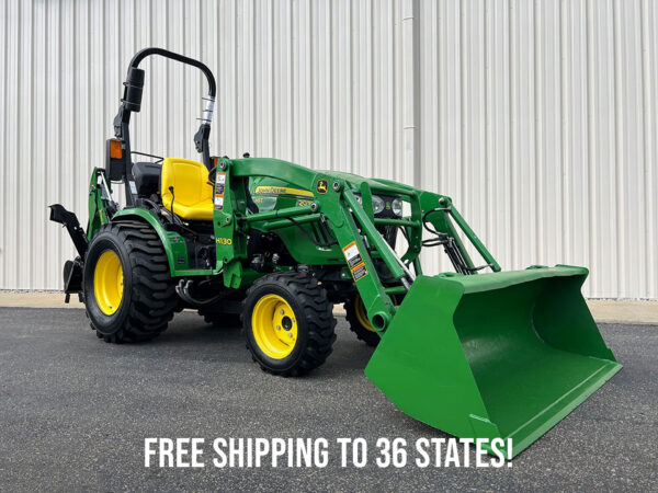 2015 John Deere 2032R TLB with Free Shipping
