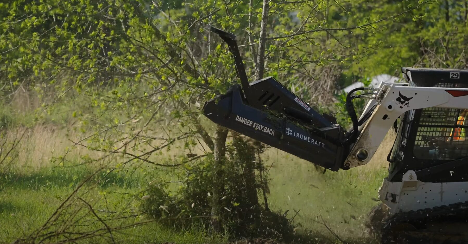 Buy Forestry Disc Mulcher 44" For Skid Steers By Ironcraft Good Works