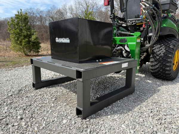 Right Rear View of IronCraft PTO Powered Hydraulic Power Pack (Shown with Summit Flow Reverser, not included)