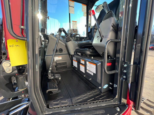 Cab Interior of Yanmar ViO50 6-A Mini Excavator
