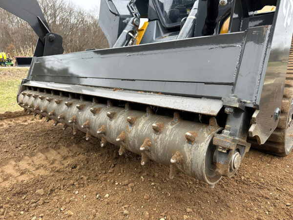 Power Rake on 5-N-1 Bucket by IronCraft