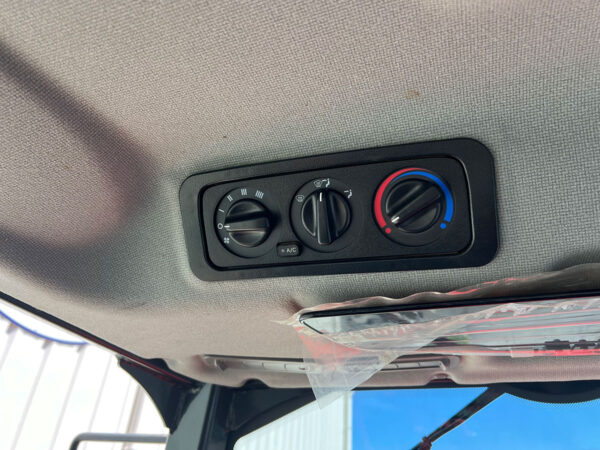 Heat and A/C cab controls