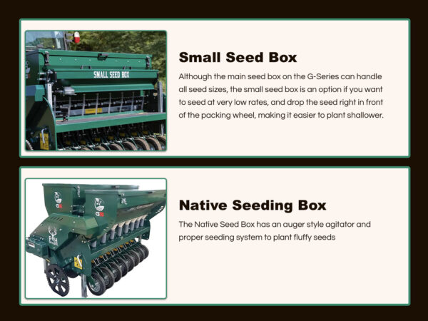 PH Outdoors No-Till Drill G-Series, Benefits