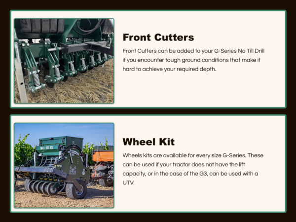 PH Outdoors No-Till Drill G-Series, Benefits