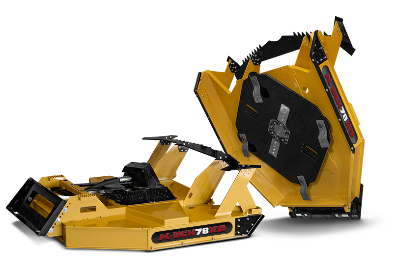 Extreme Duty Brush Cutter with optional mulching knives