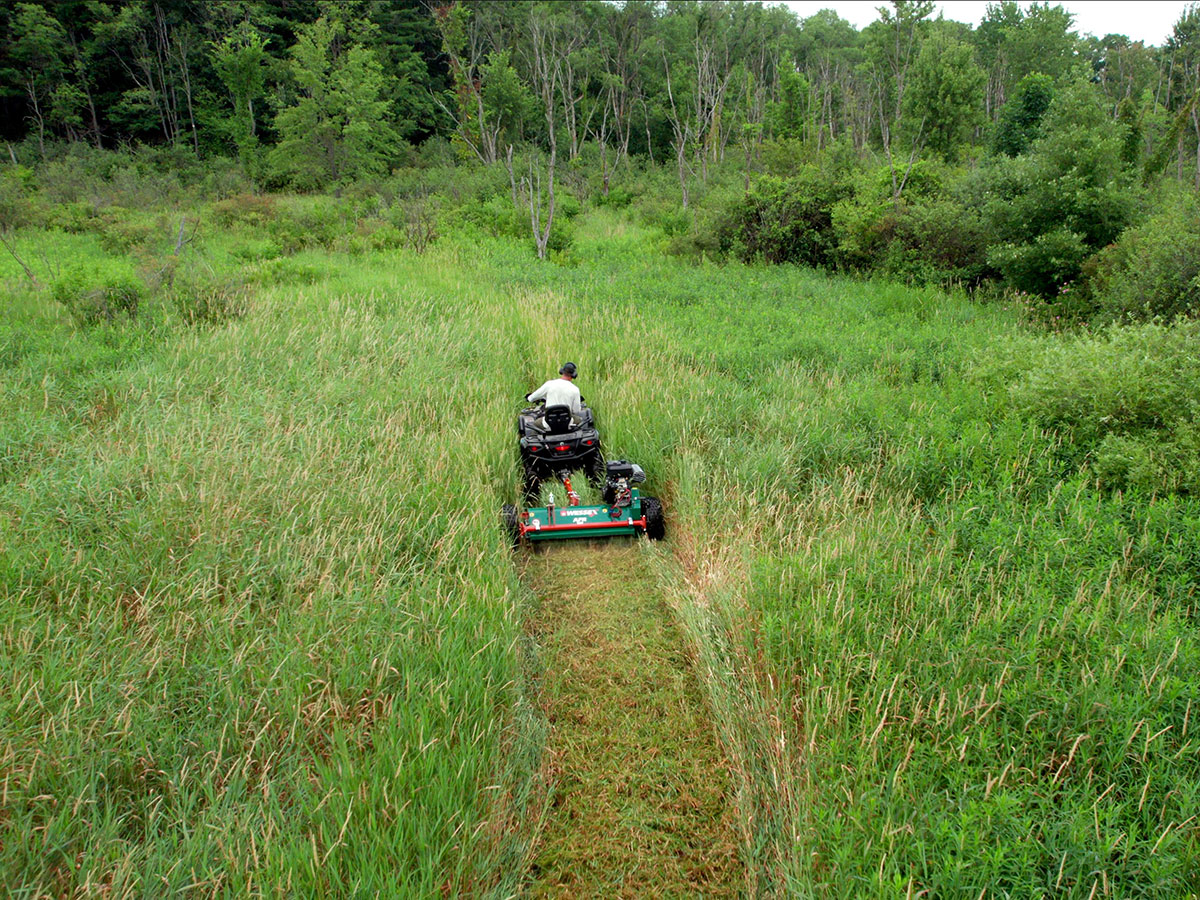 Self Powered Offset Flail Mower for ATV s UTV s Wessex