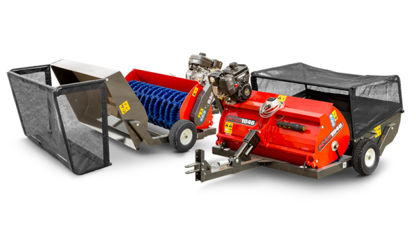 Pull Behind Lawn Sweeper by MK Martin