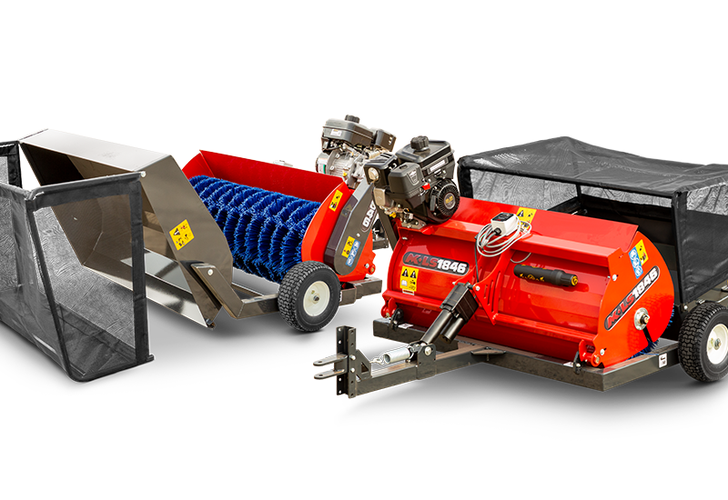 Pull Behind Lawn Sweeper by MK Martin