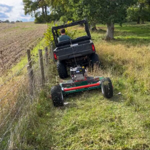 Rear Wheel Configuration on Wessex ATV Mower AR G2