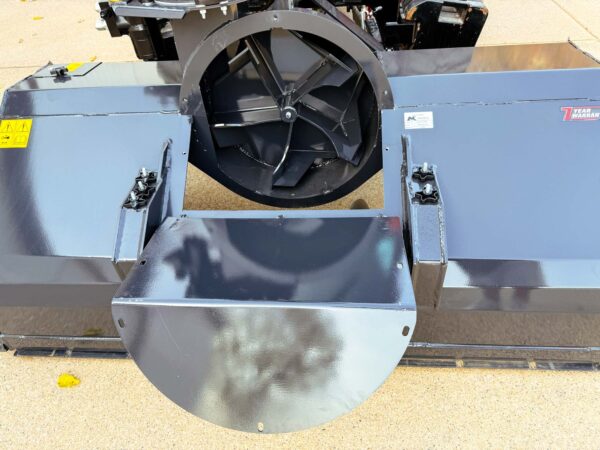 Easy-Open Panel for Access to Impeller and Auger