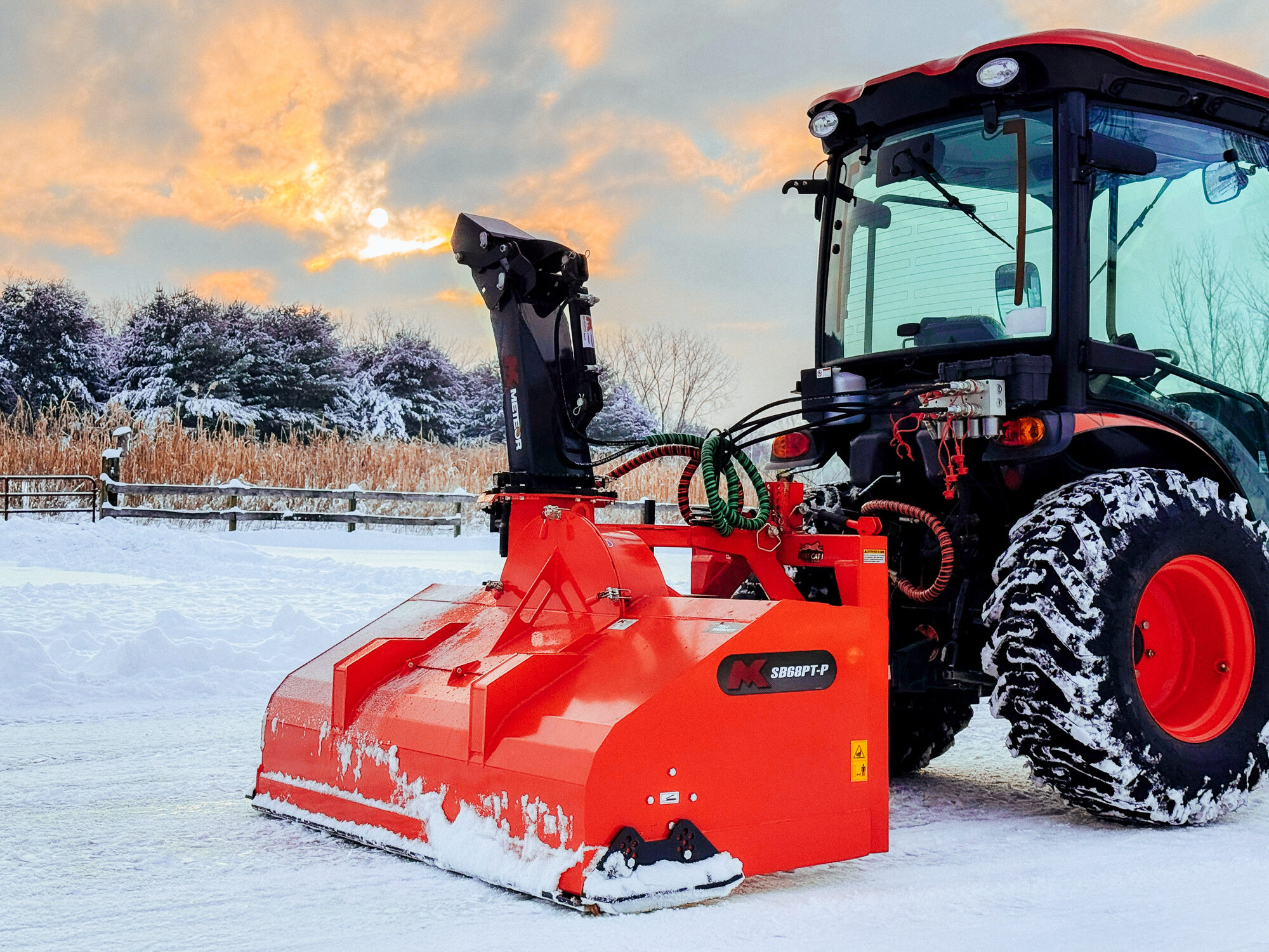MK Martin Meteor Performance Pull-Type Snow Blower