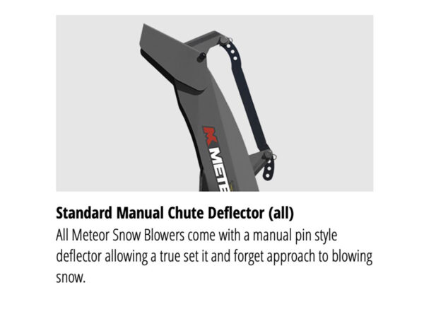 Manual Chute Deflector, Standard