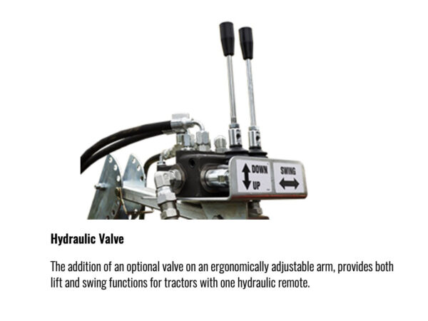 Hydraulic Valve on Reist Swing Arm Stump Grinder