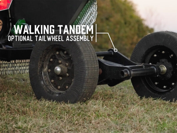 Optional Walking Tandem Tailwheel Assembly