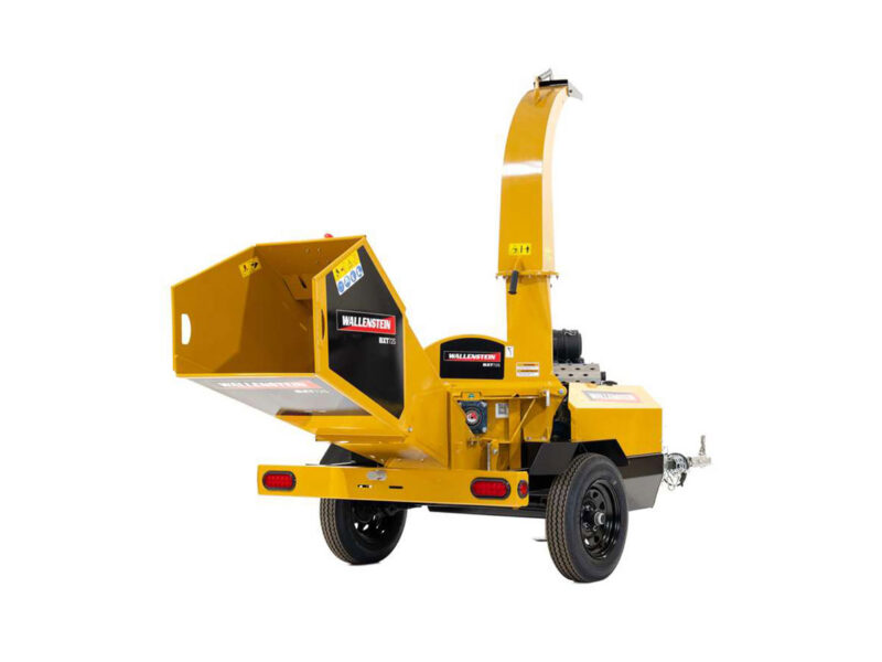 Gravity-Fed, Self-Powered Wood Chipper | Wallenstein