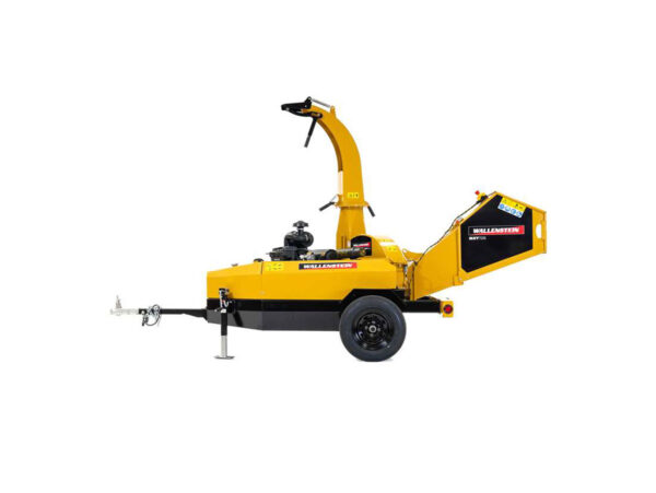 Left Side View of Wallenstein BXT72S Wood Chipper