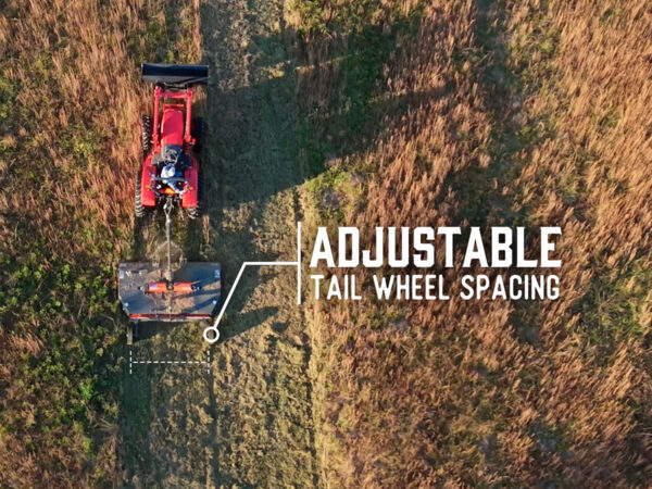 Adjustable Tail Wheel Spacing