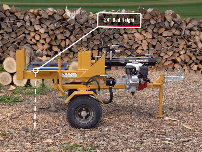 20 Ton Self-Powered Horizontal / Vertical Log Splitter | Wallenstein