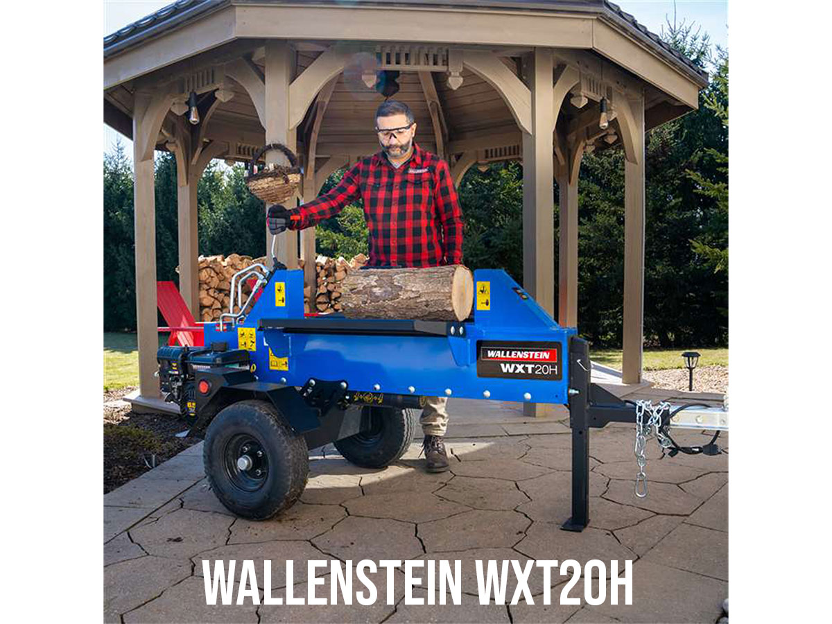 2 Way Log Splitters Self Powered Wallenstein