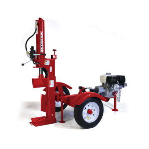 Wallenstein WX980 Log Splitter in Vertical Split Position