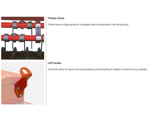 Standard Features of the BEFCO GRT Aerator Overseeder