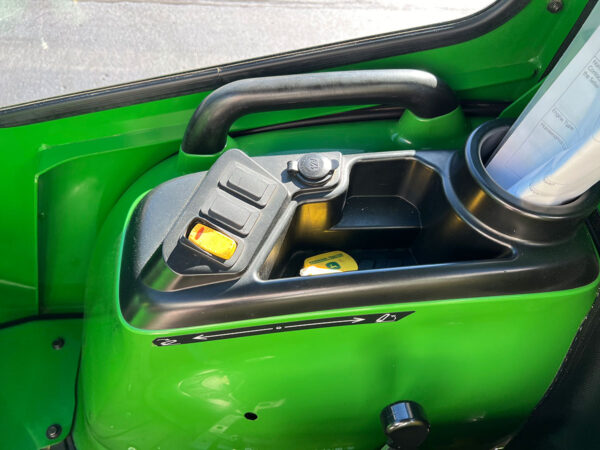 Right Fender Storage and PTO Switch
