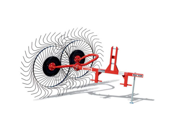 BEFCO RS2-02R In-Line Hay Wheel Rake