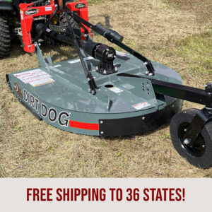 <span>CLOSEOUT</span> Dirt Dog RC 100 Brush Hog