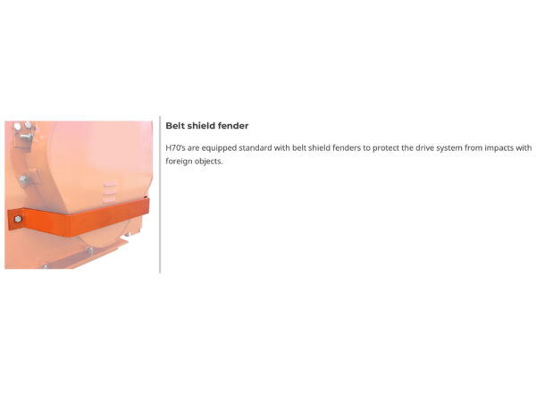 Standard Features Befco Hurricane H70 Flail Mower 04