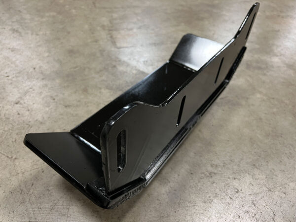 Backside of Extra Wide Skid Shoe