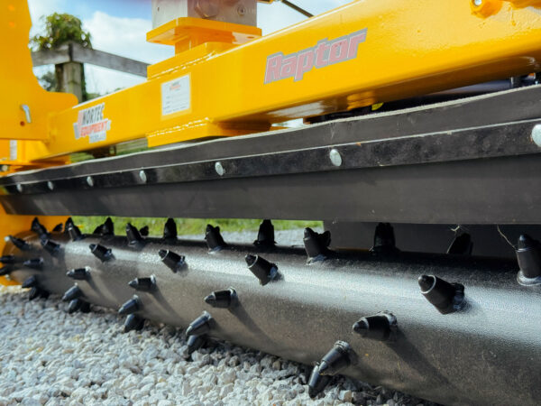 Rotor with Carbide Teeth