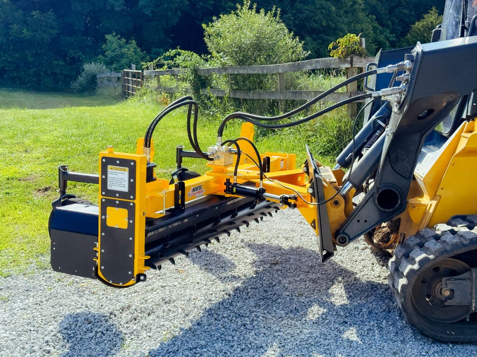 Ford Power Rake Power Rake for Skid Steers | Nortec Raptor Soil Processor