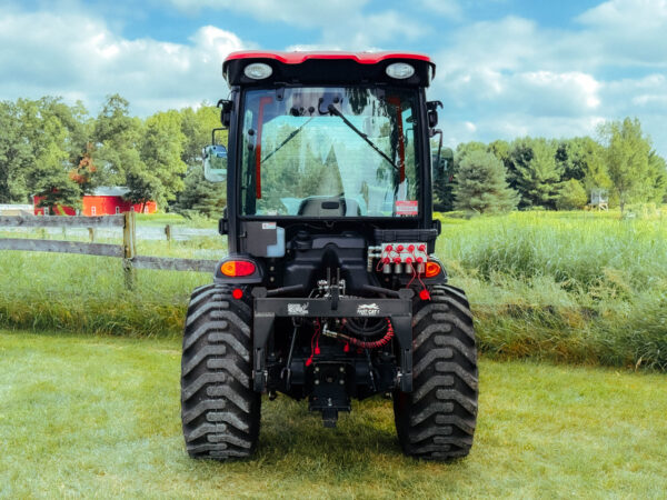 Rear View of Fast Cat I 3-Point Quick Hitch