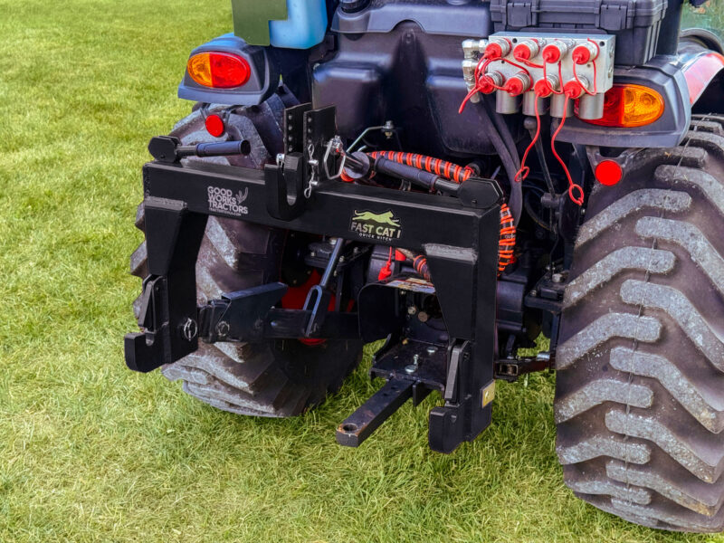 GWT Fast Cat I in Black (3-Point Quick Hitch)