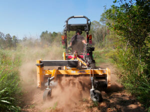 Ford Power Rake 3-Point Power Rake for Compact Tractors | Nortec Raptor Soil Processor