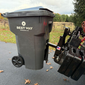 Trash Can Hauler for 2″ Trailer Hitch