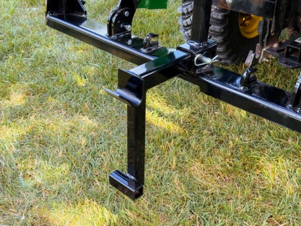 GWT Single Trash Can Hauler in Black