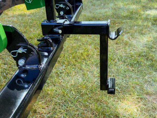 Side View of Trash Can Hauler