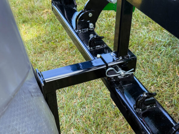 Trash Can Hauler Connects to any 2" Receiver