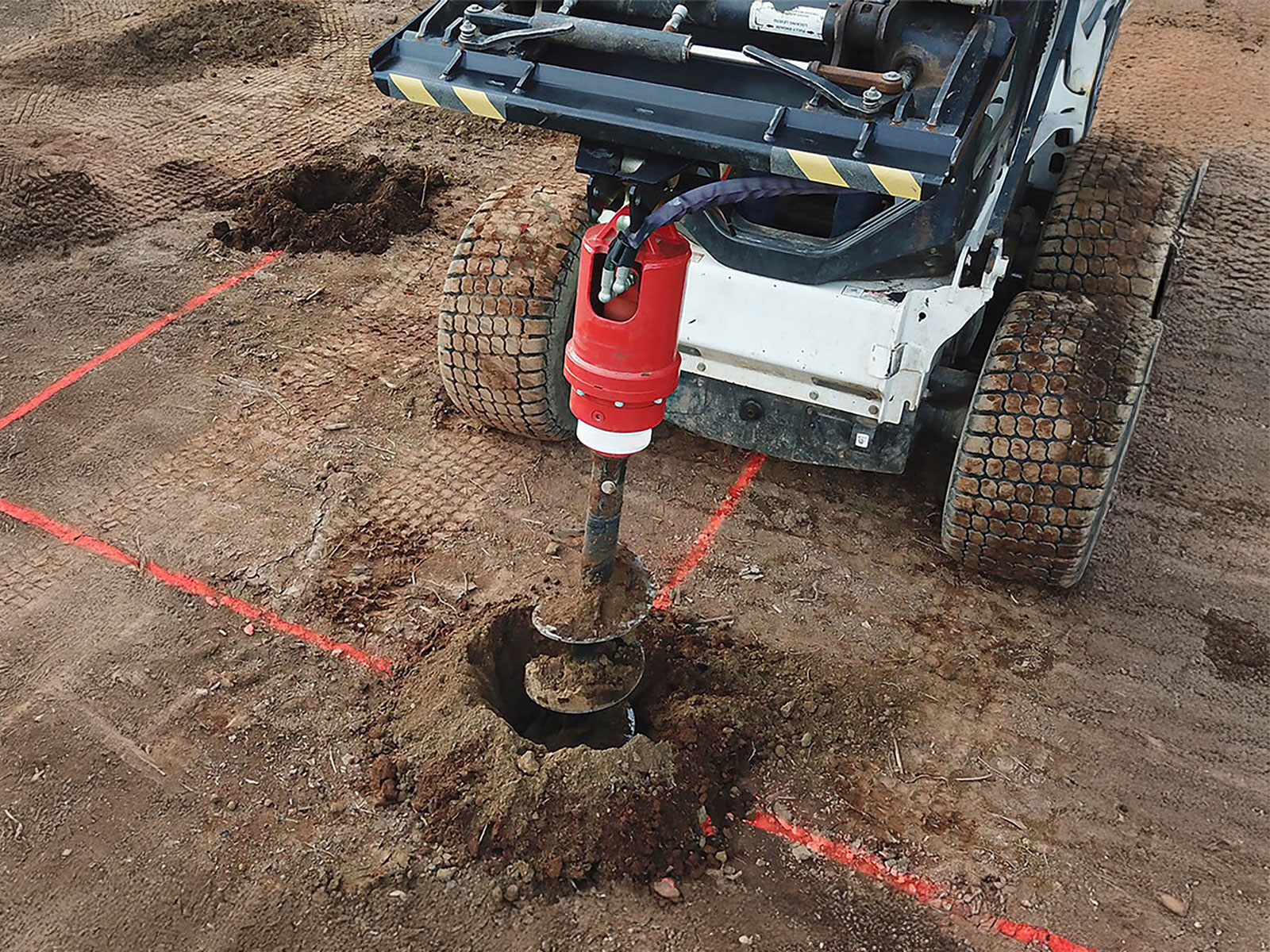 Hydraulic Auger Drive Post Hole Digger IronCraft