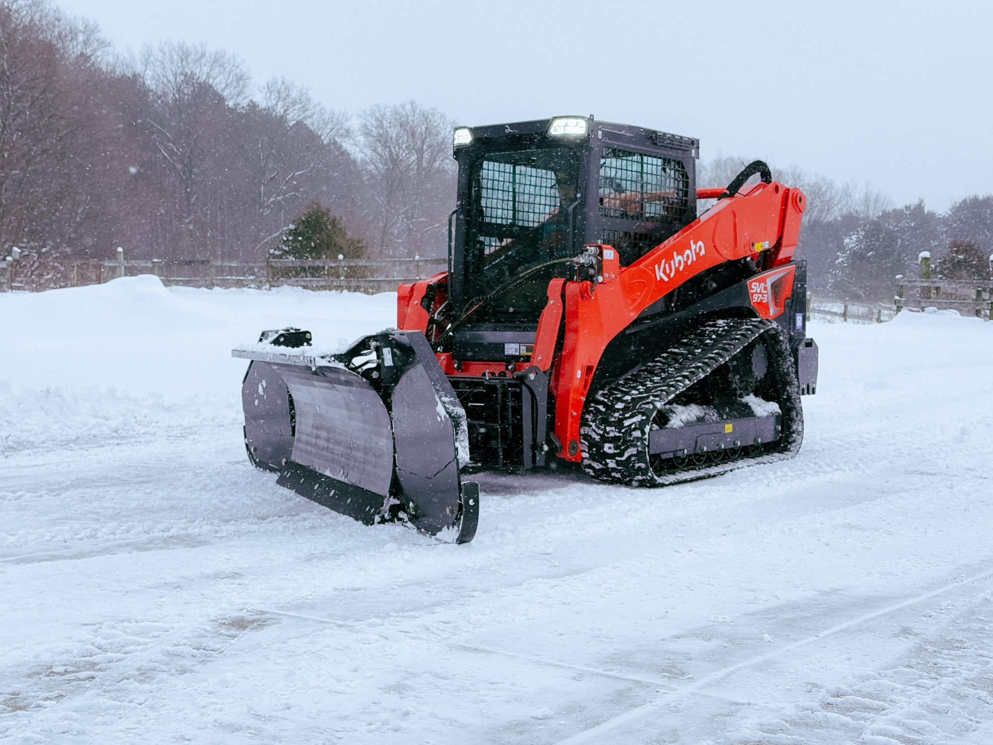 HLA Snow Wing fully expanded and angled