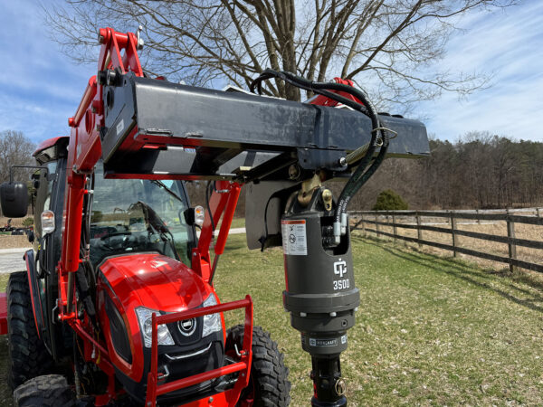 Hydraulic Auger Frame, Drive, and Auger