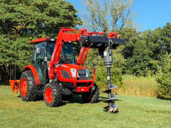 IronCraft Loader Mounted Hydraulic Auger / Post Hole Digger