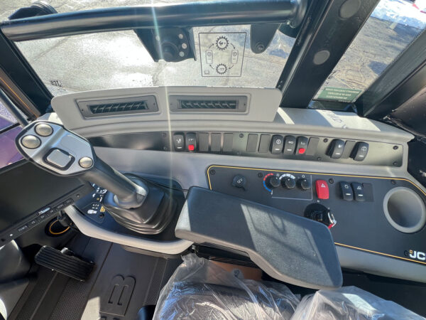 Loader Joystick and Right Fender Controls