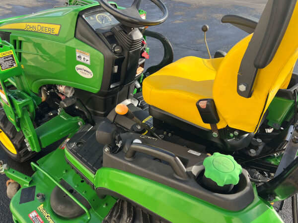 Left Fender Controls and Fuel Port