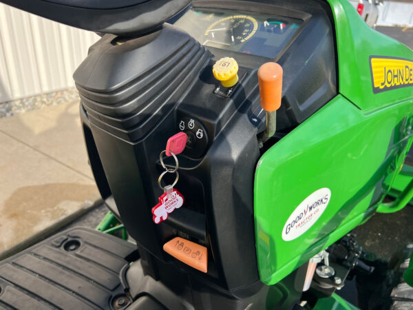 Steering Column Right Side with Throttle, PTO Engagement Switch, and Ignition