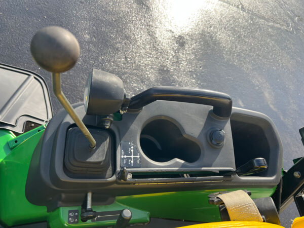 Loader Joystick, 3-Point Lever, Cupholder, and Fender Light