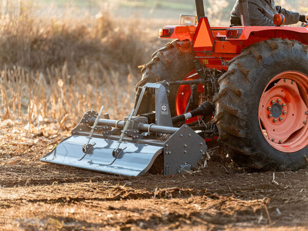 IronCraft UM Medium Duty 3-Point Tiller, Side View